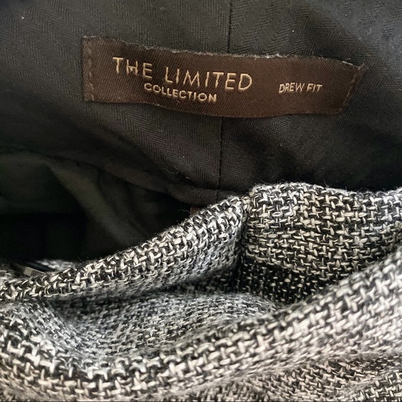 THE LIMITED Tweed Drew Fit Lined Trouser Pant Sz 6 - Picture 8 of 14